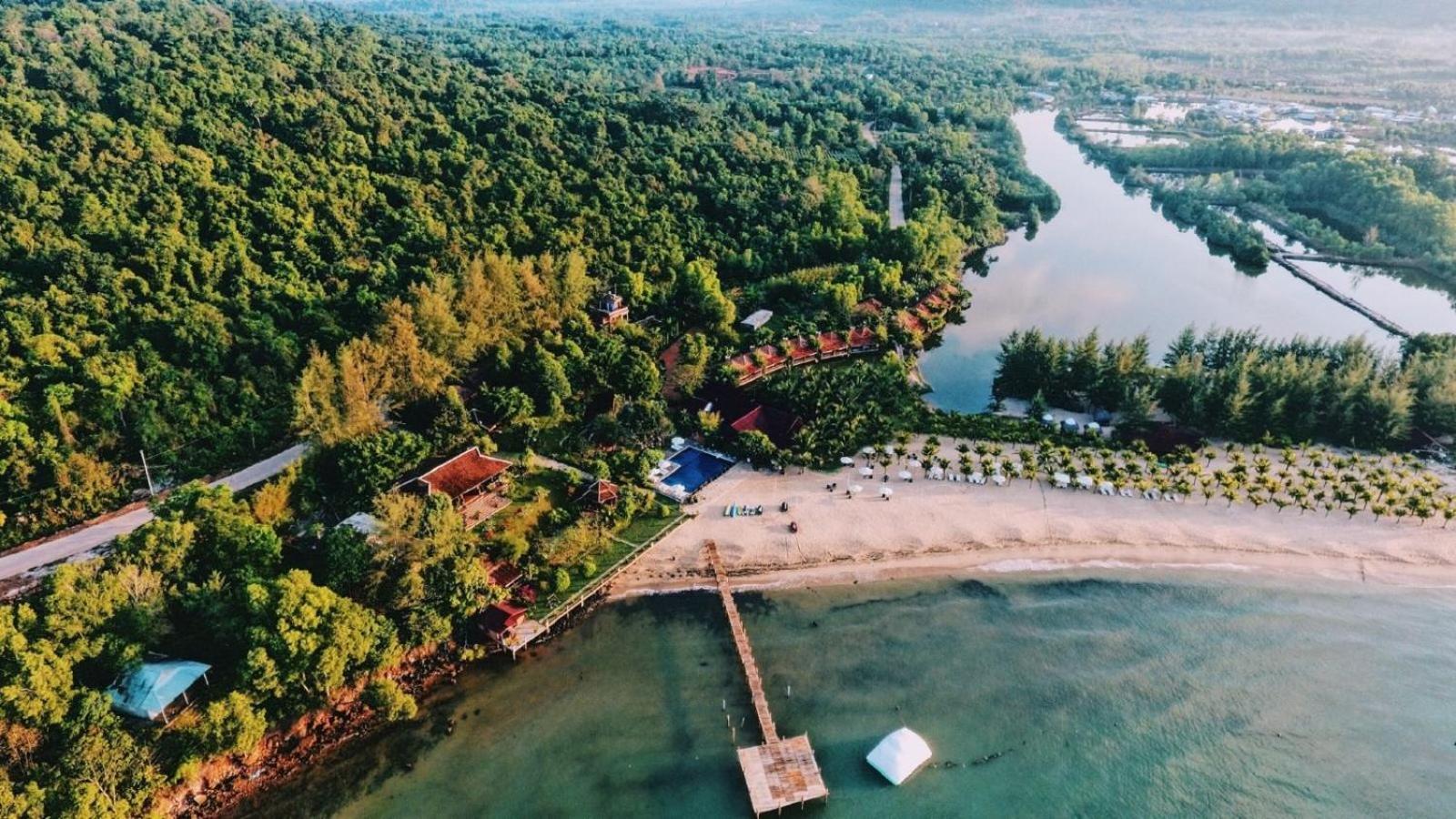 Chez Carole Beach Resort フーコック エクステリア 写真